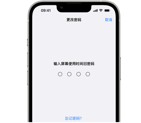 聂拉木iPhone屏幕维修分享iPhone屏幕使用时间密码忘记了怎么办 